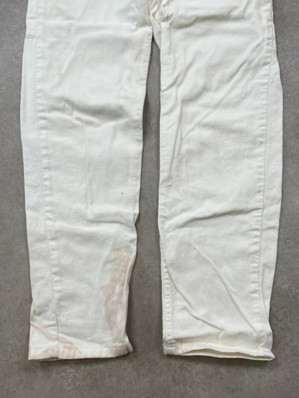 Carhartt Carpenter Workwear Cargo Trousers S - White - Picture 2 of 5